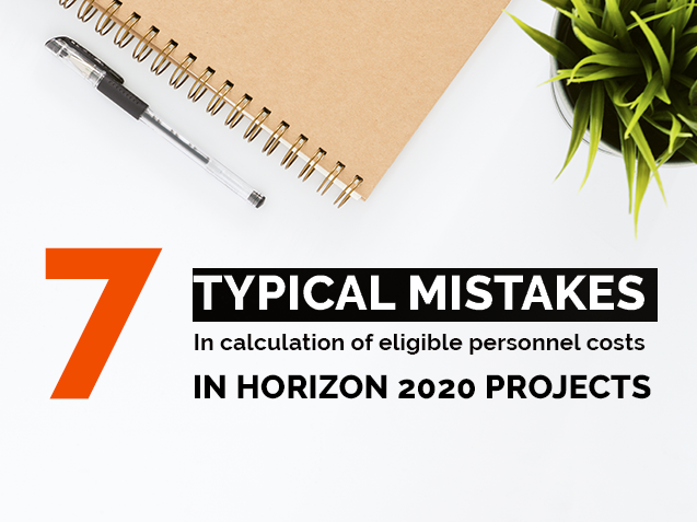 7 typical mistakes in calculation of eligible personnel costs in H2020
