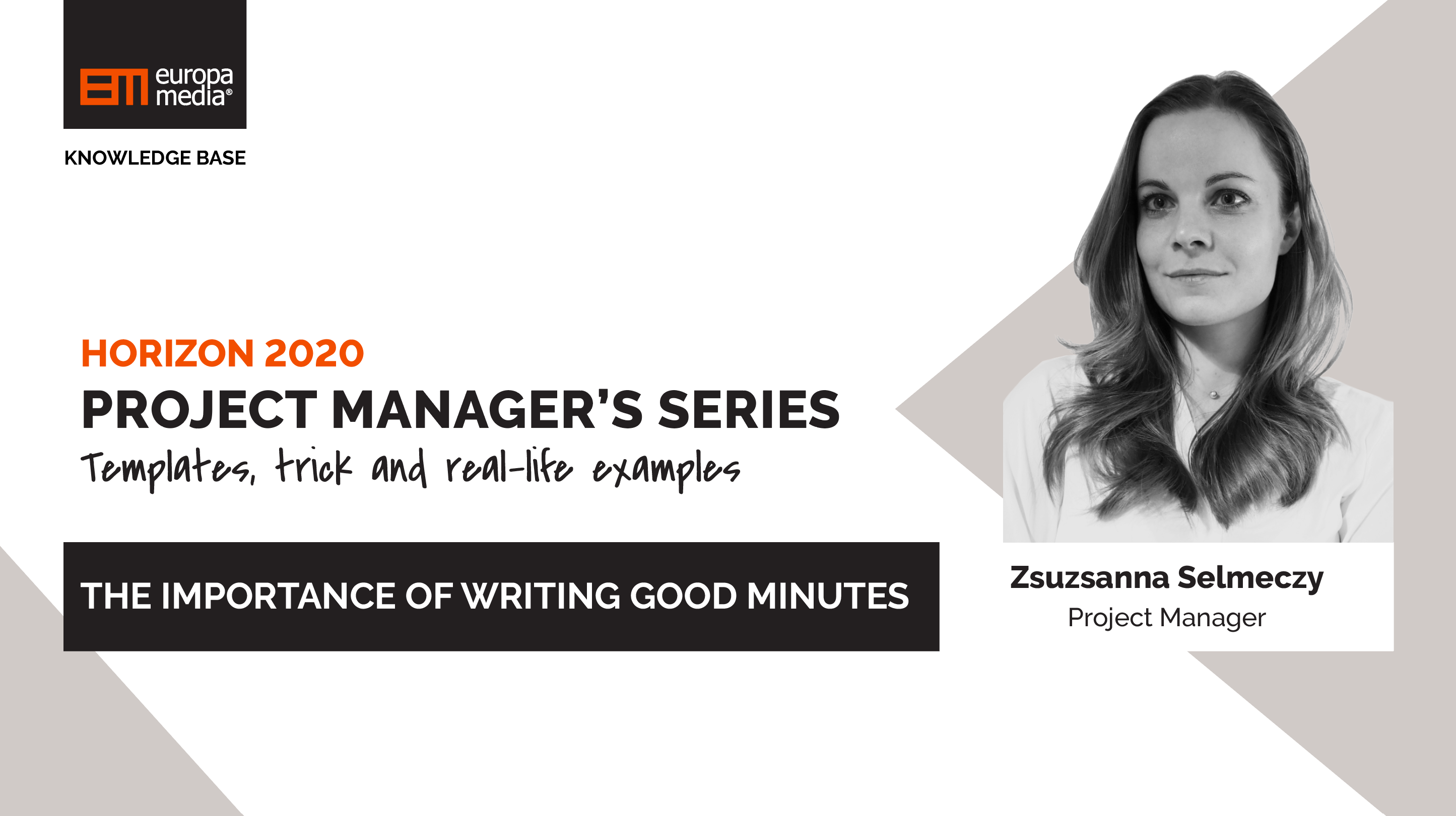 The importance of writing good minutes