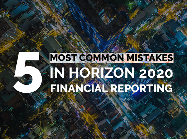 5 most common mistakes in H2020 Financial Reporting